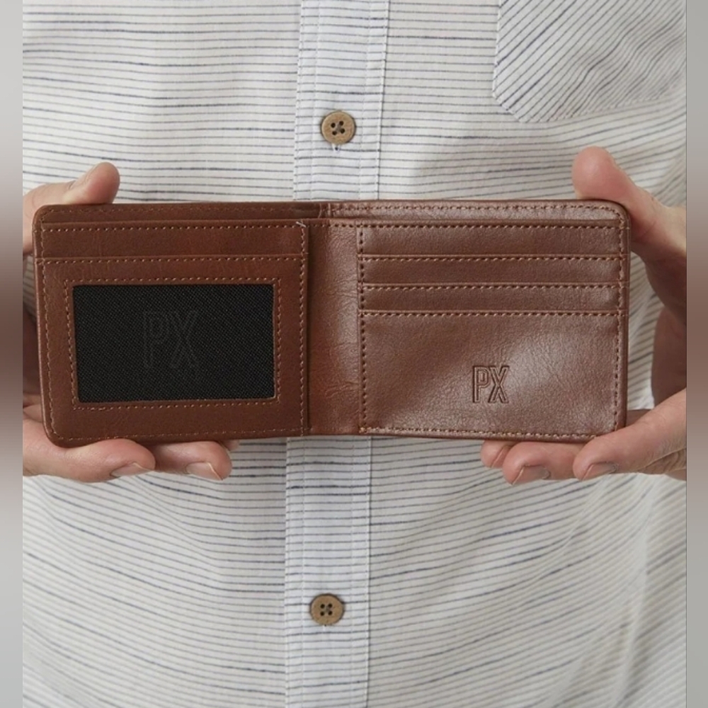 Classic Brown Wallet - Vegan Leather